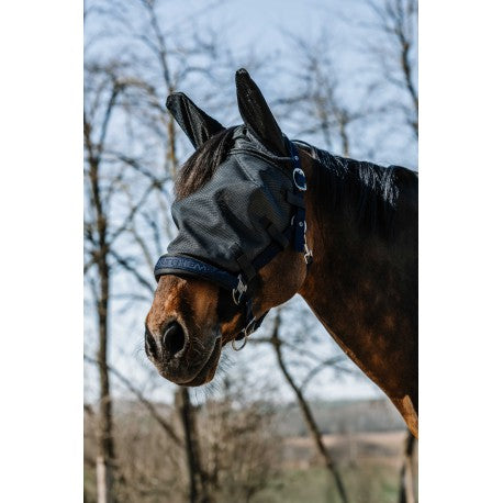 Masque anti-mouches anti-UV Halter - EQUITHÈME