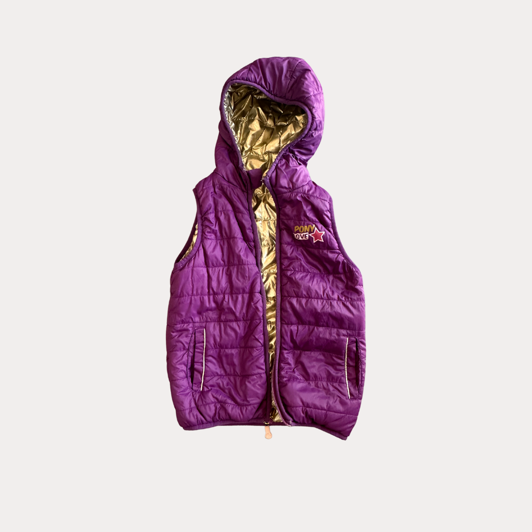 Doudoune sans manche Equi Kids 6ans