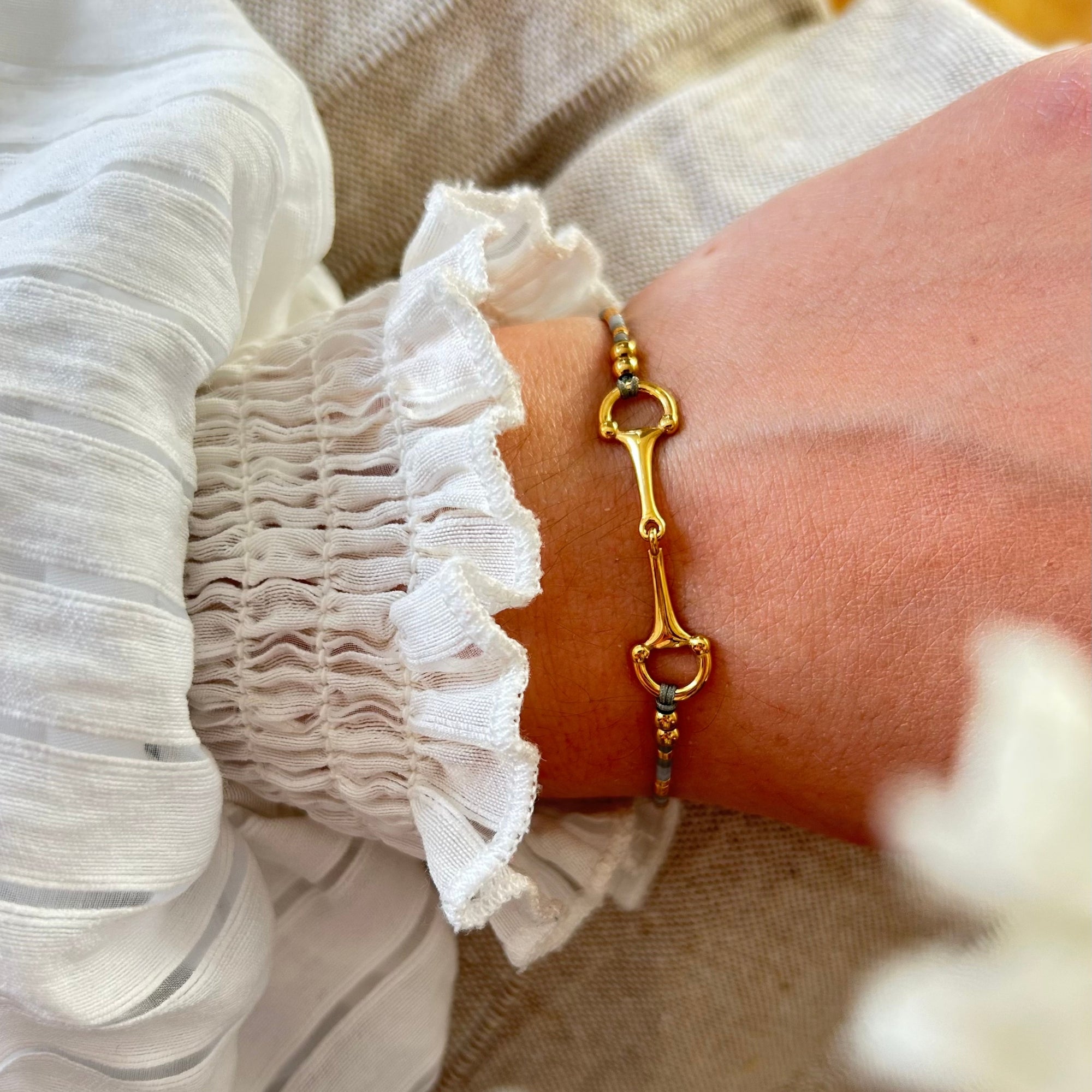 Bracelet SUNNY gris - EQUESTRIAN