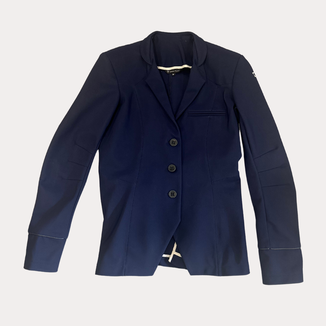 Veste de concours Horse Pilot Bleue 38