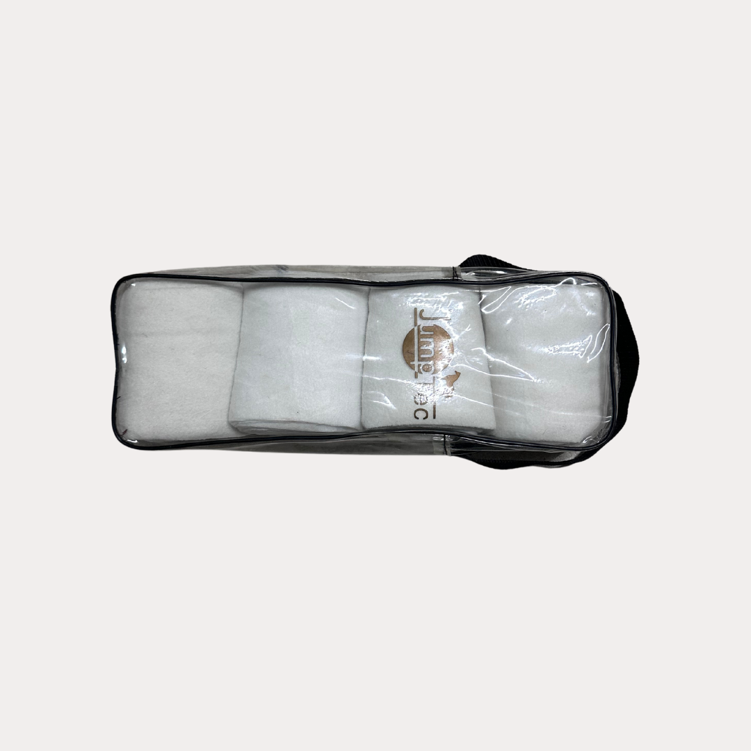 Bandes de polo blanc x4 Jumptec