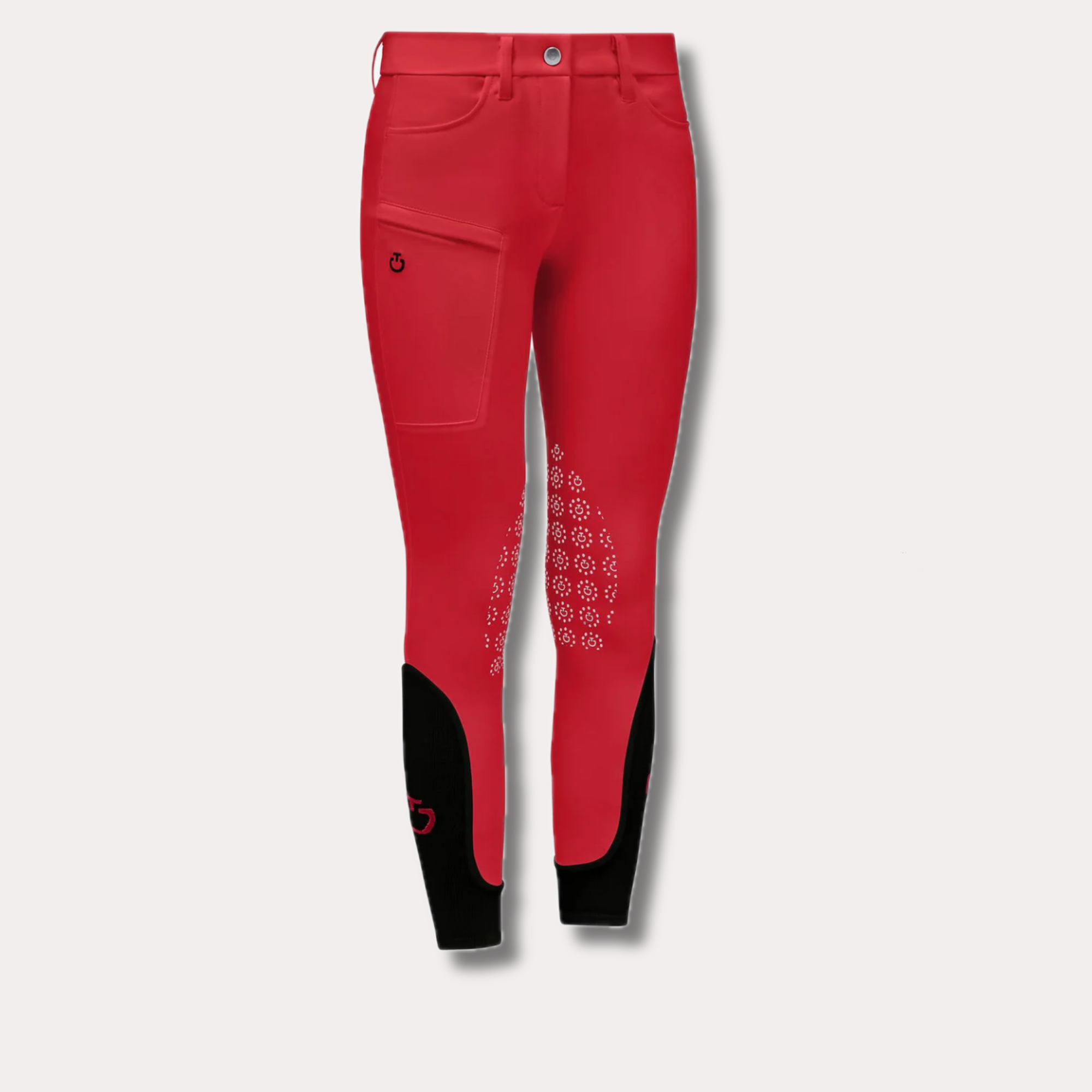 Pantalon Color Grip w/Zip Pocket rouge - Cavalleria Toscana