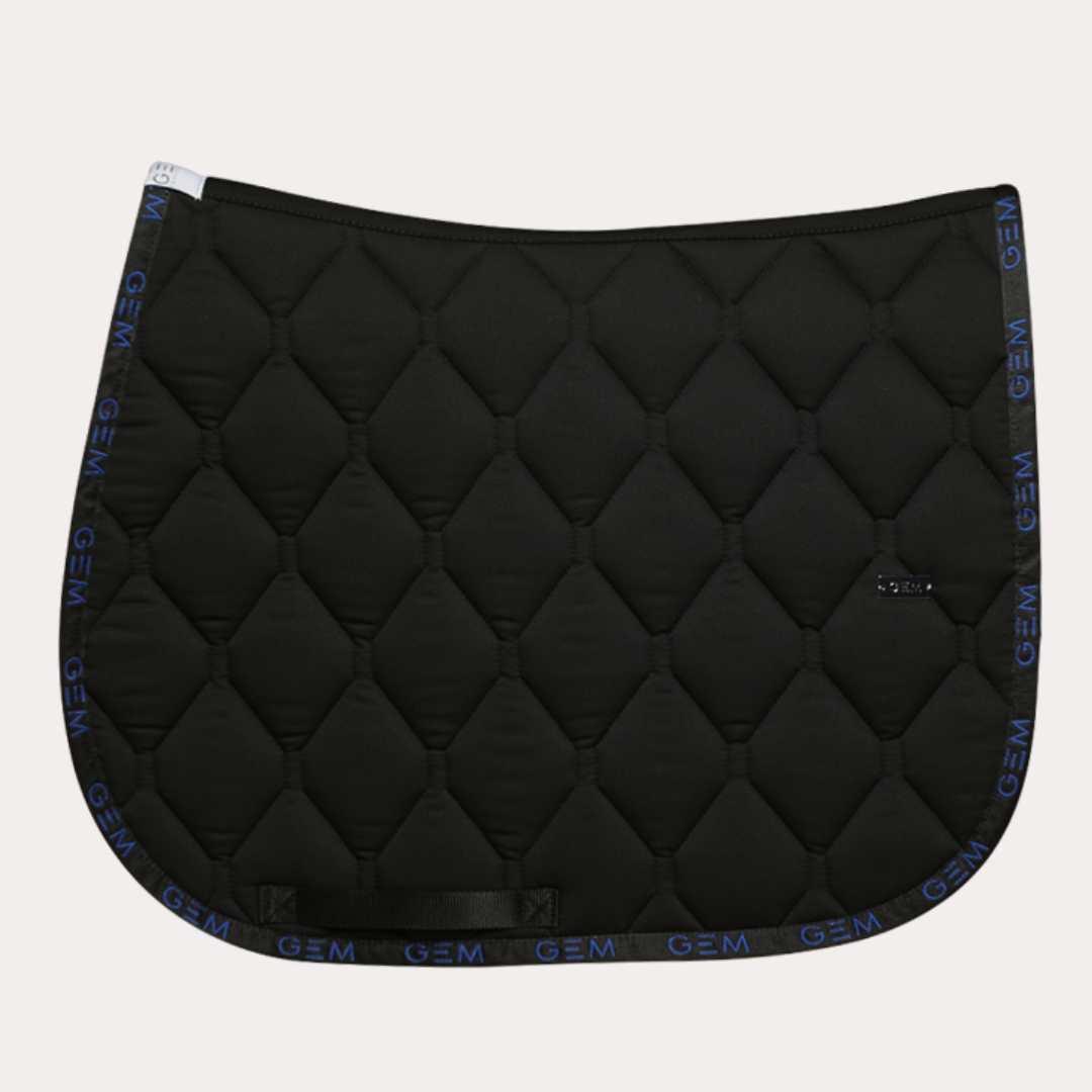 Tapis LOVE GEM noir/bleu roi - GEM