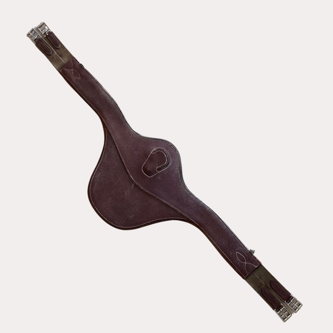 Sangle bavette Antares marron 135cm