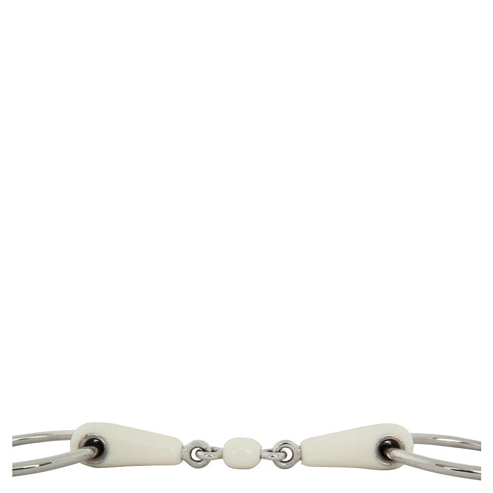 Mors à anneaux double brisure BR Combo Comfort 18 mm Ø 70 mm