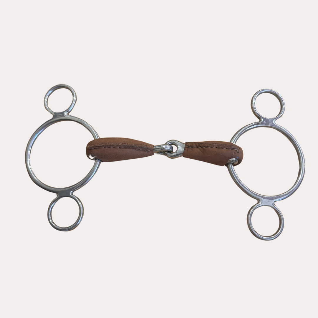 Mors Pessoa 2 anneaux gainé cuir - METALAB