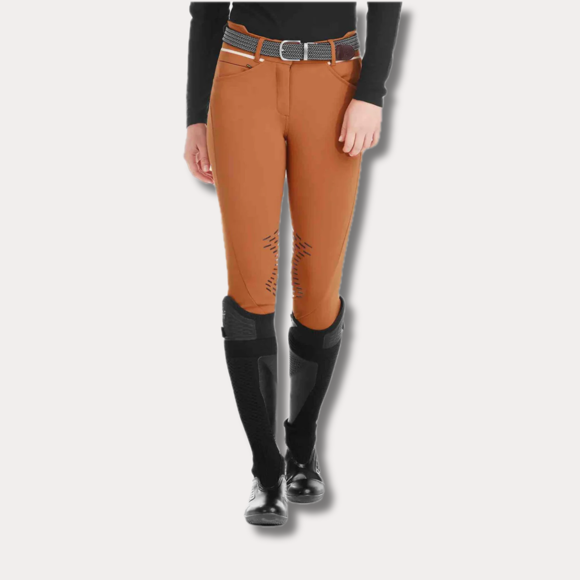 Pantalon X-design Gold brown - HORSE PILOT