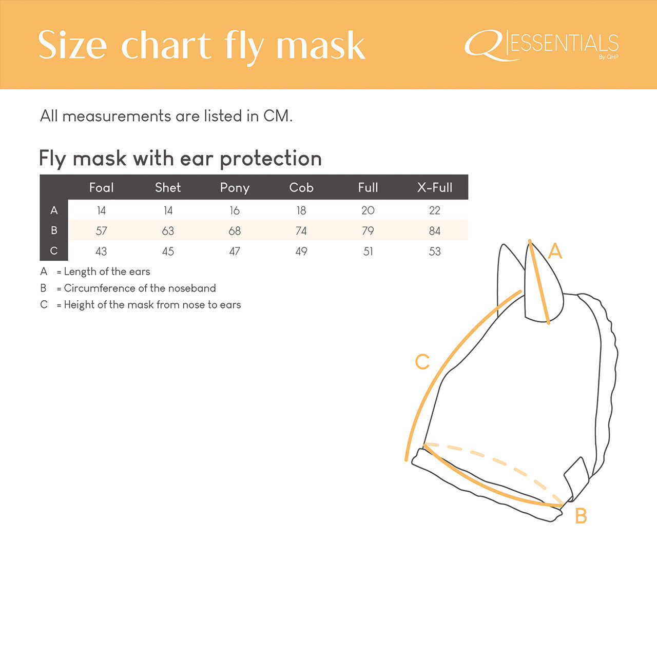Masque anti-mouches Basic - QHP