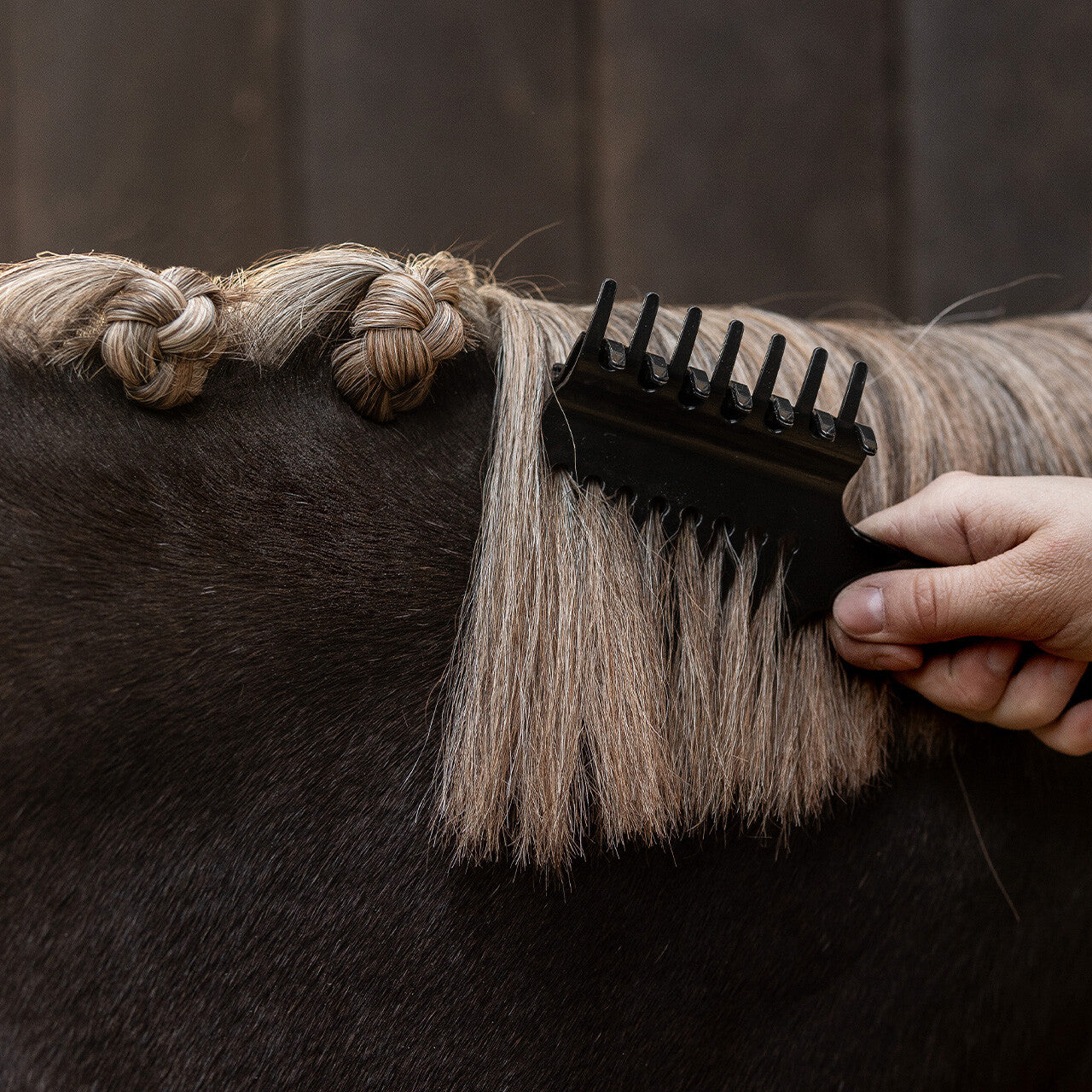 Peigne crinière avec clip - QHP