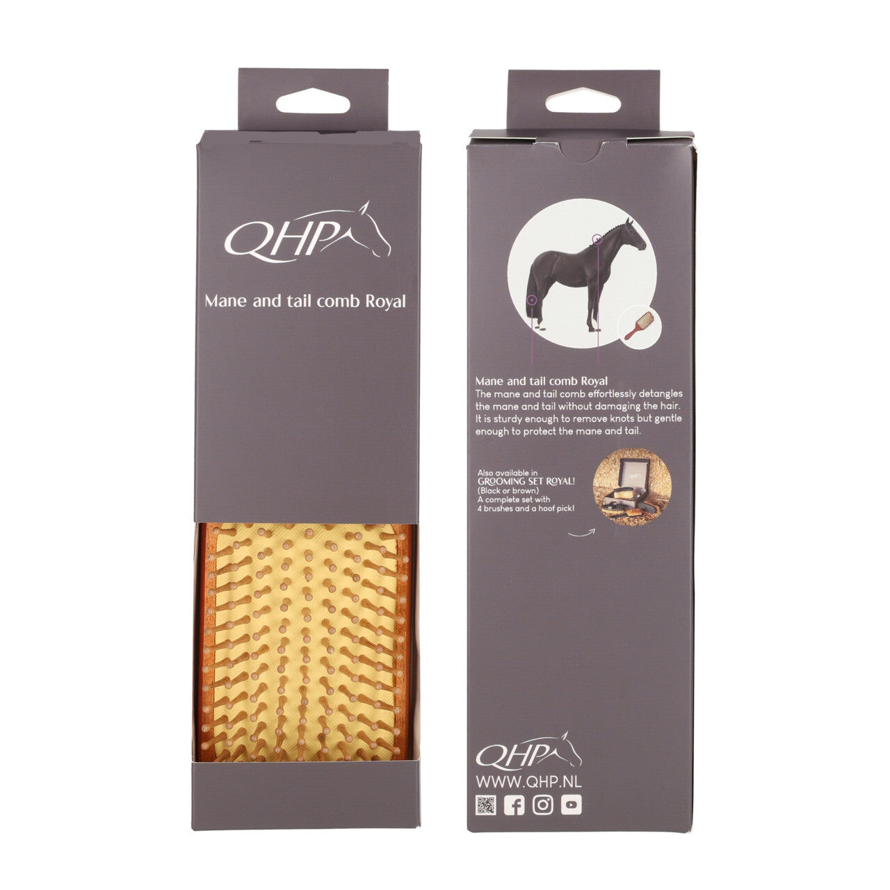 Brosse queue et crins Royal - QHP