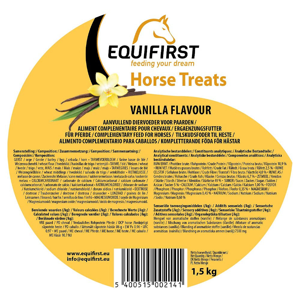 EquiFirst Horse treats Vanille