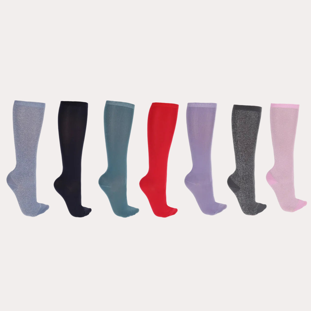 Chaussettes hautes Week (lot de 7) - QHP