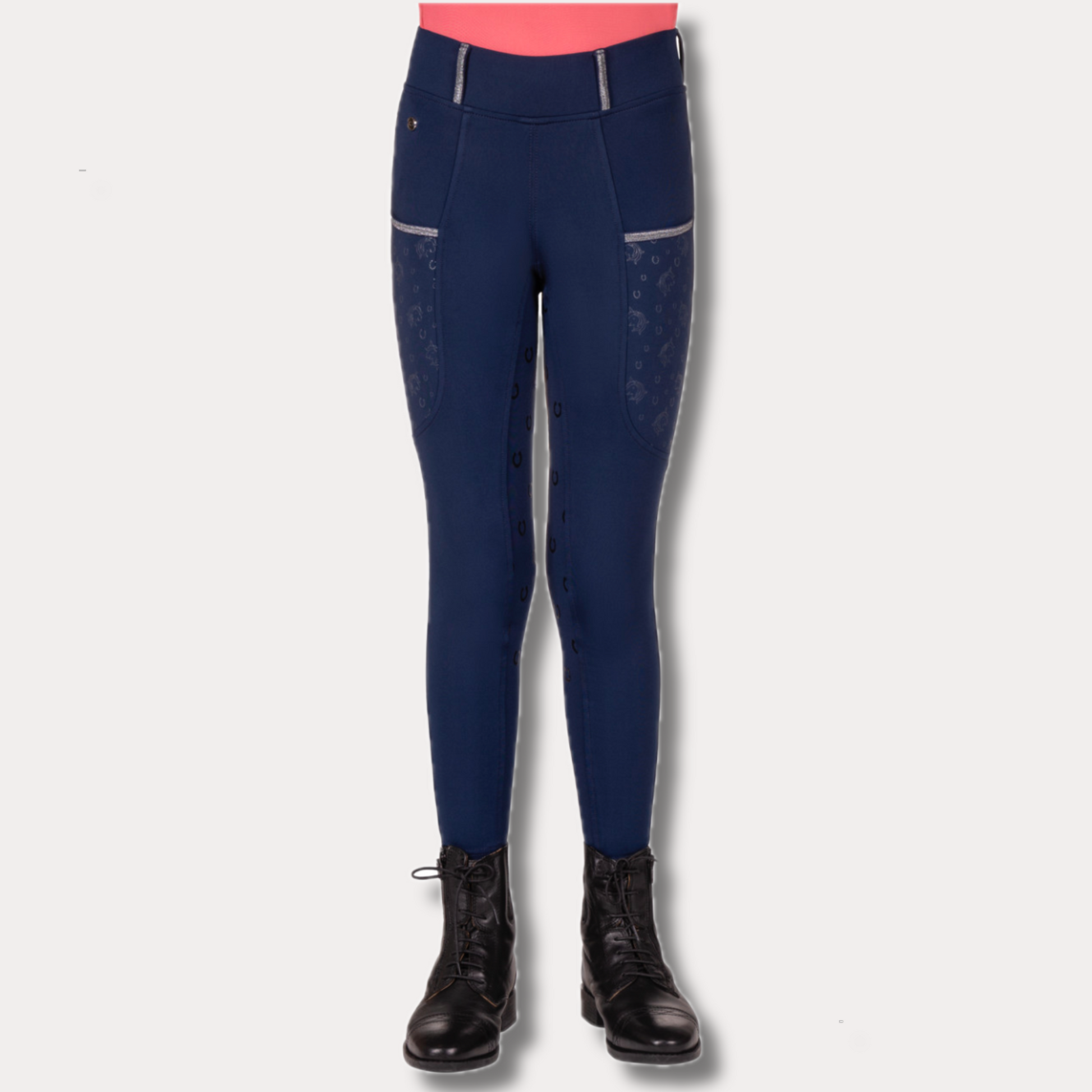 Legging d'équitation Jaily Junior full grip - QHP