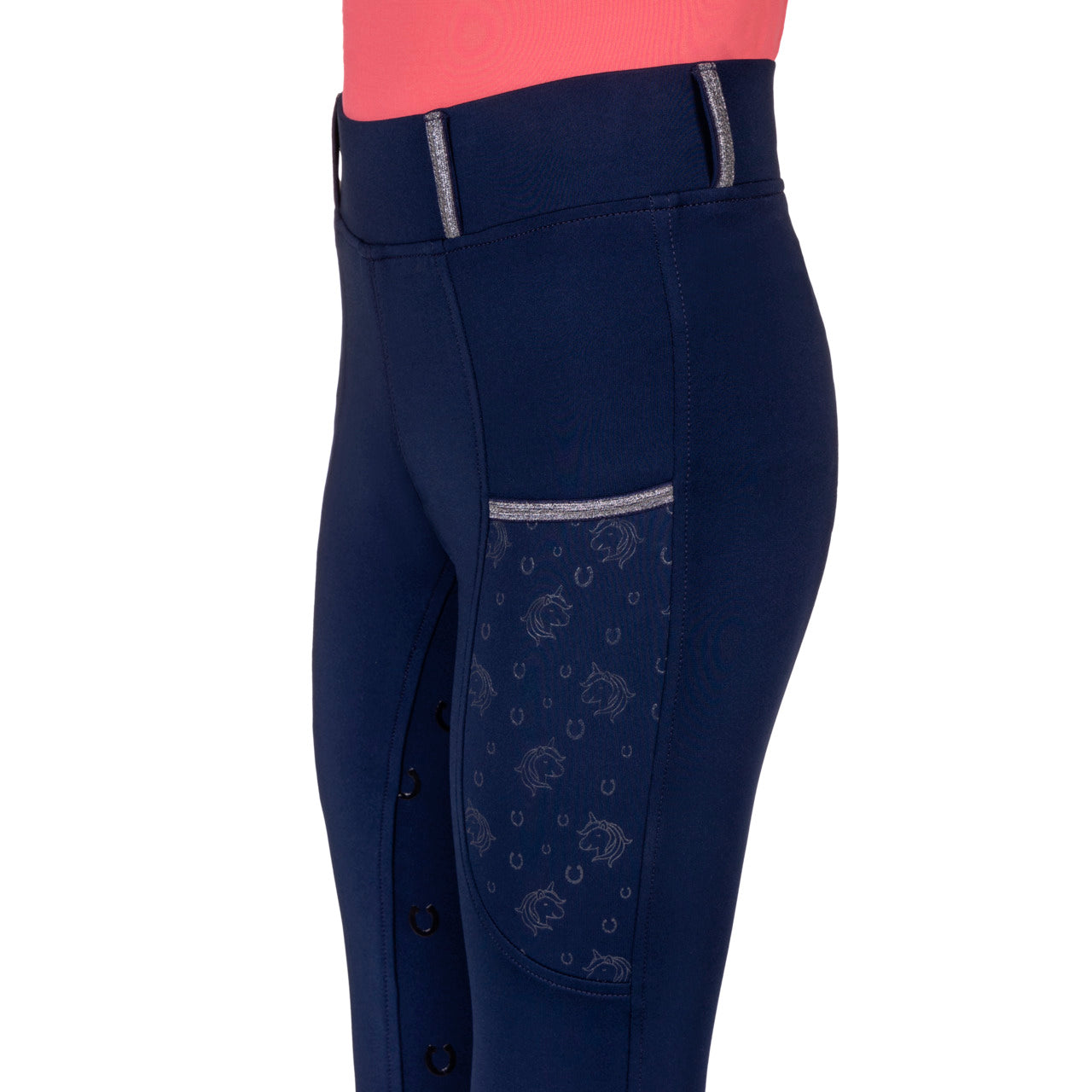 Legging d'équitation Jaily Junior full grip - QHP