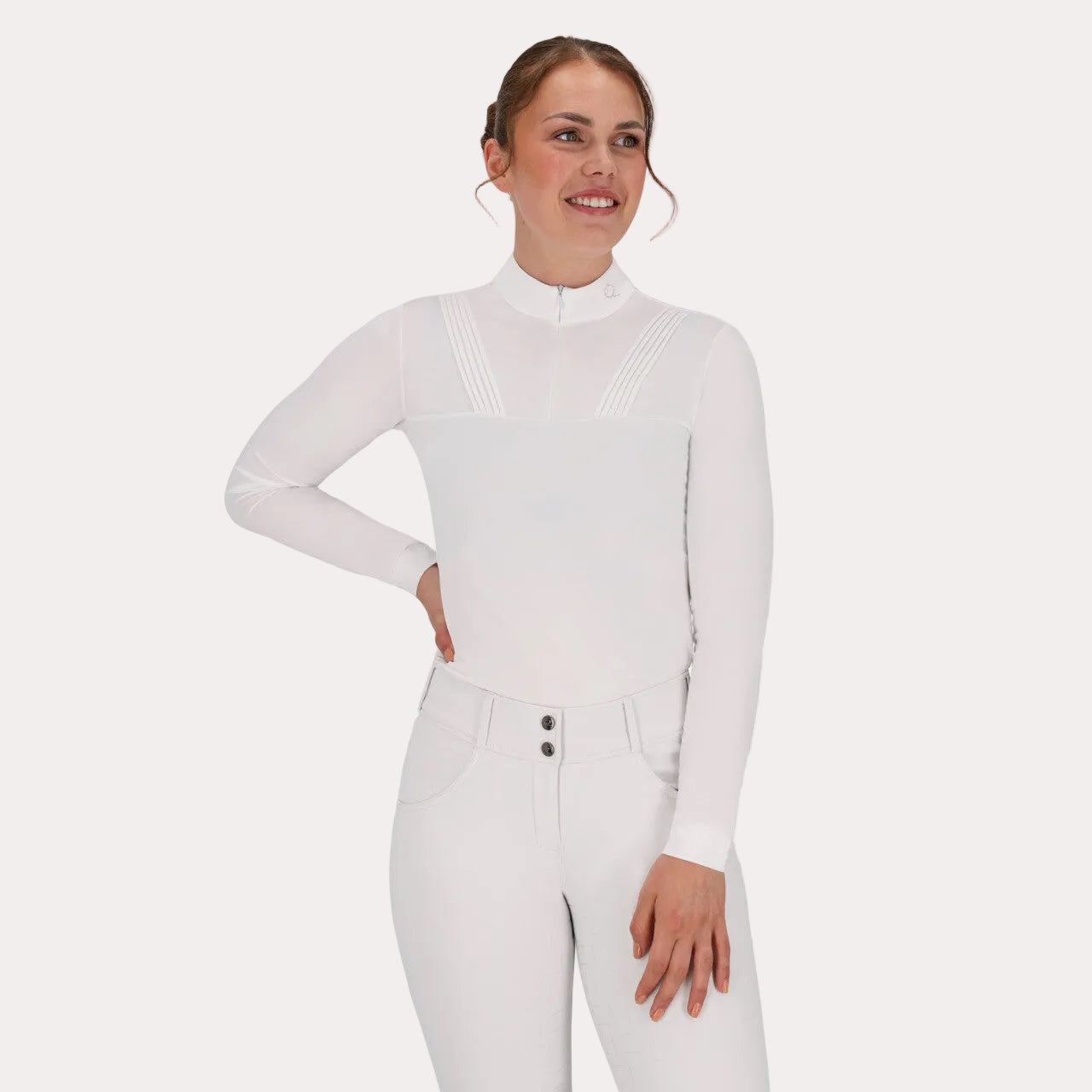 Polo de concours à manches longues Vaila - QHP