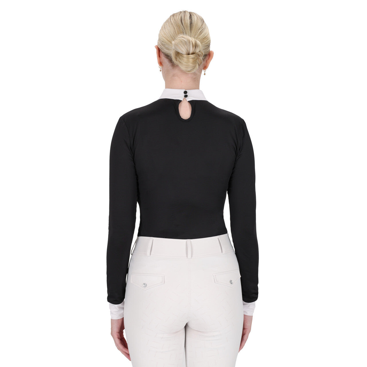 Polo de concours Amilara noir - QHP
