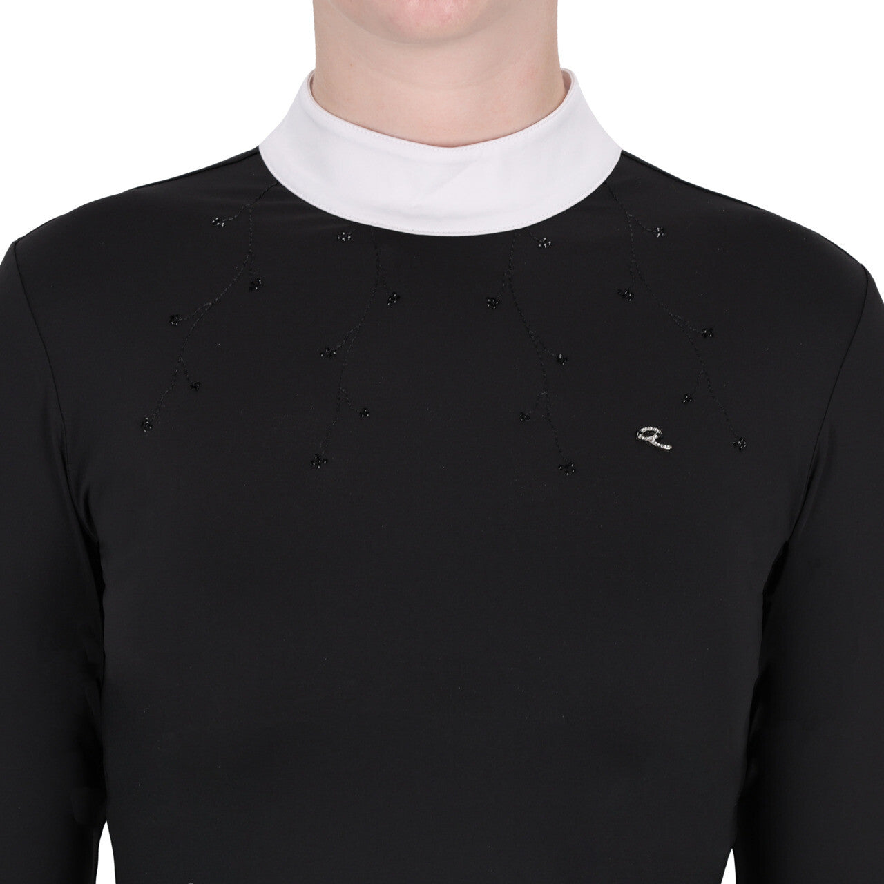 Polo de concours Amilara noir - QHP