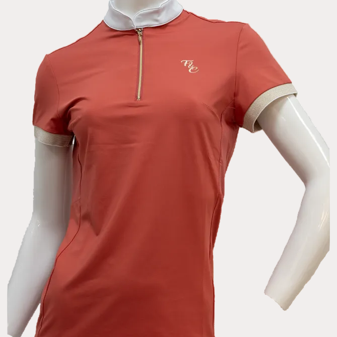 Polo De Concours Fille ANDRIA Manches Courtes -  F&C