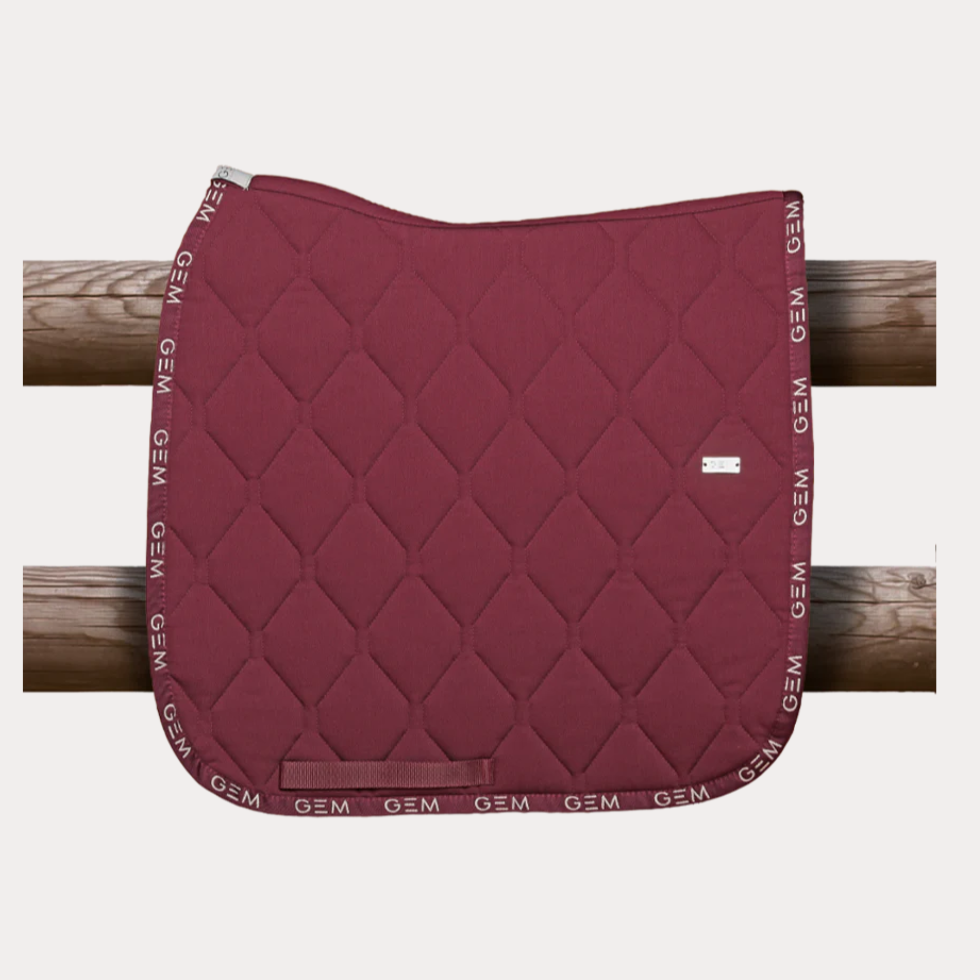 Tapis LOVE GEM dressage bordeaux