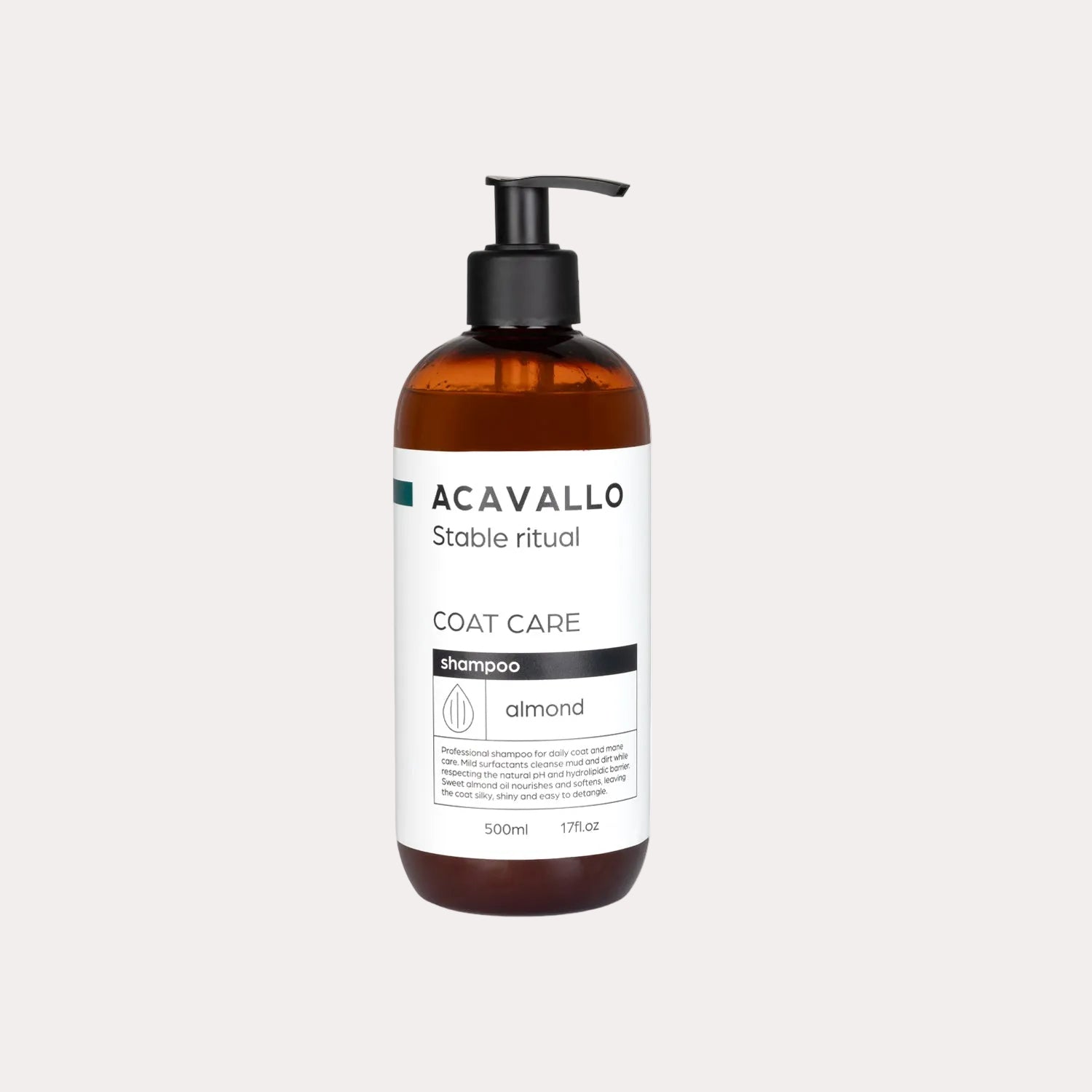 Shampoo à l’amande 500ml - ACAVALLO