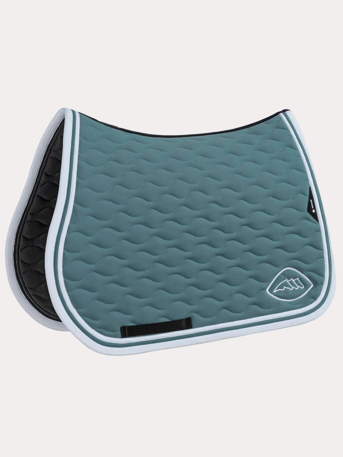 TAPIS DE SELLE MATELASSE TECH ONDA vert - EQUILINE
