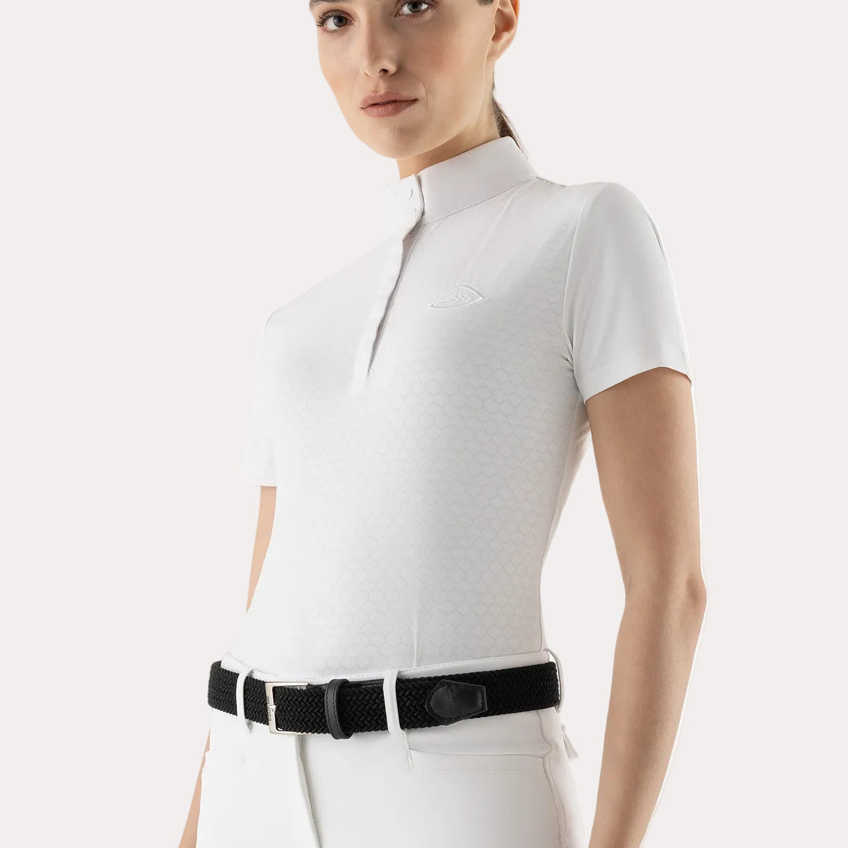 POLO DE COMPÉTITION FEMME M/C - EQUILINE