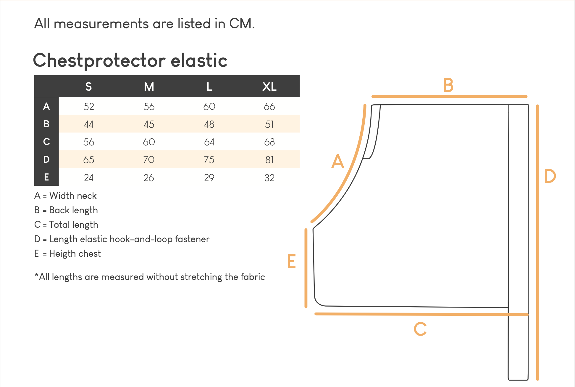 Protection de poitrail et épaules en élasthanne