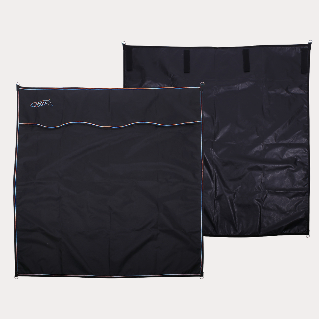 Rideau de box noir 170x180cm - QHP