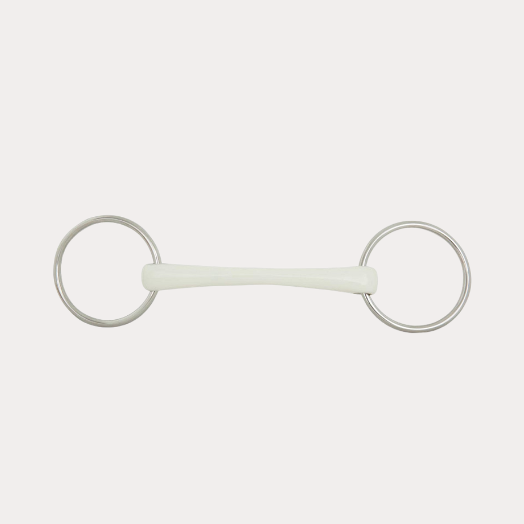Mors à anneaux droit BR Combo Comfort 18 mm Ø 70 mm