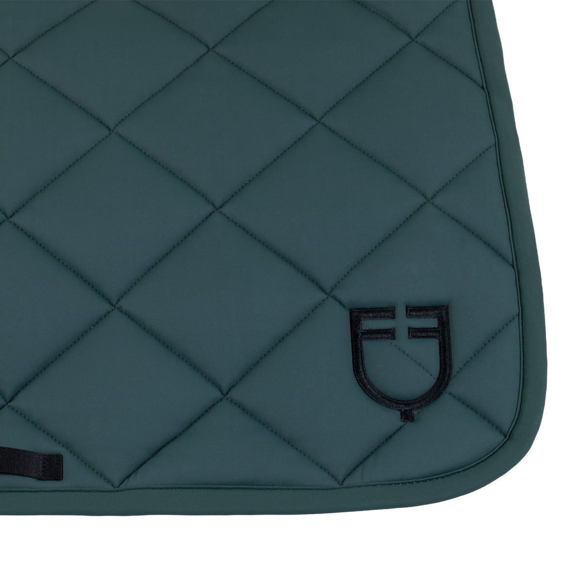 Tapis de selle de saut avec matelassage en losanges et logo brodé PINE GROVE - EQUESTRO