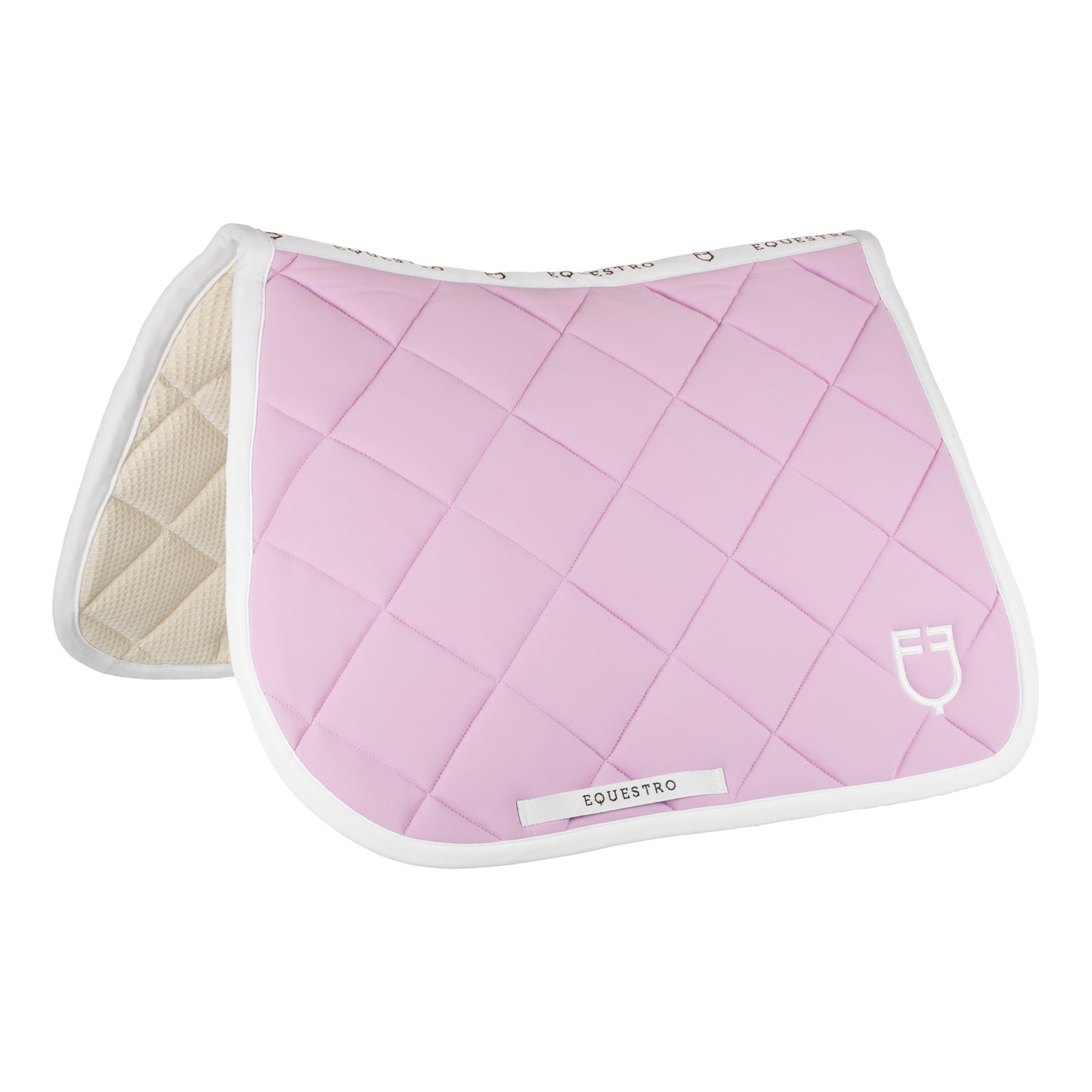 Tapis de selle rose - EQUESTRO