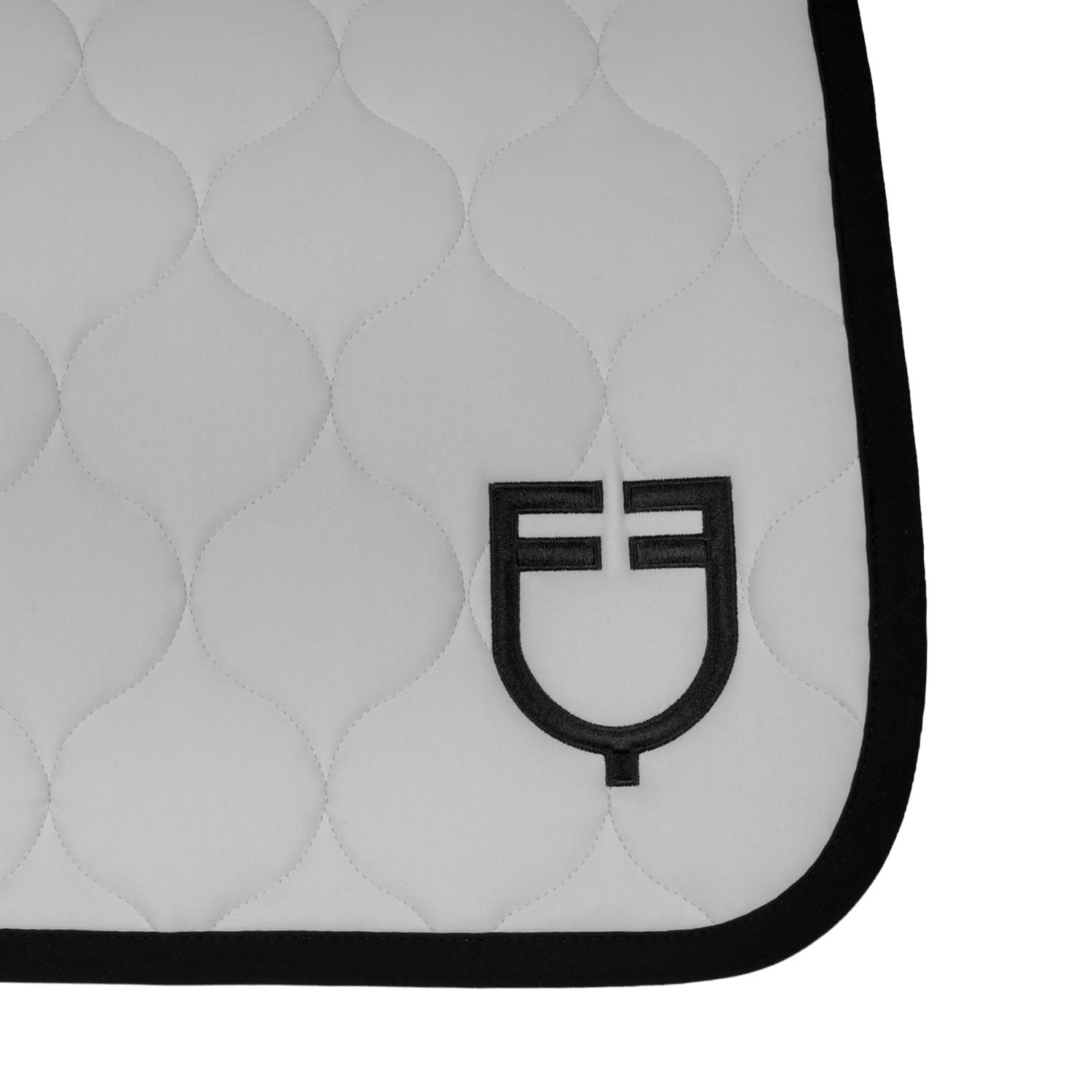 Tapis de selle de saut avec surpiqûre en oignon HARBOR MIST- EQUESTRO
