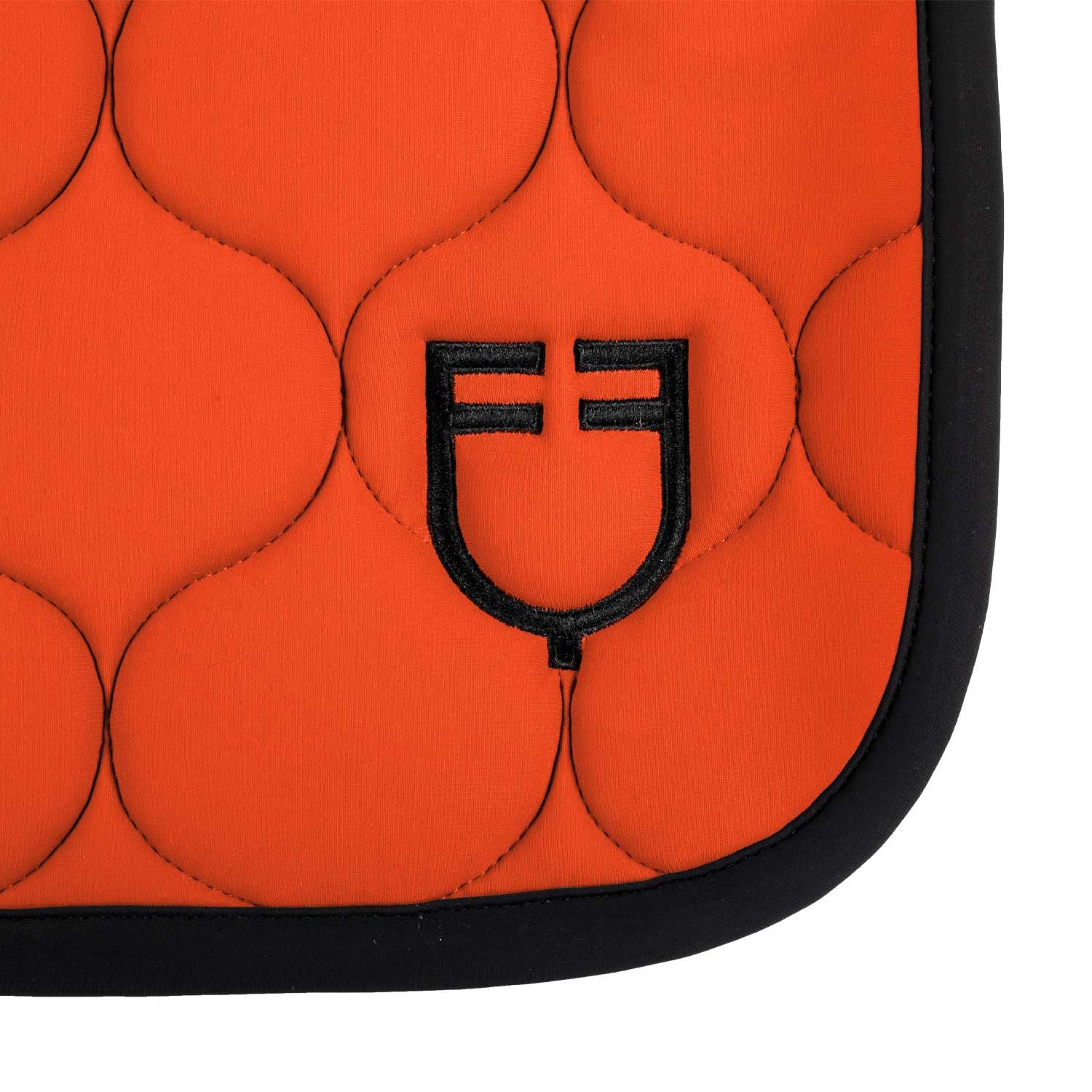 Tapis de selle de saut avec surpiqûre en oignon CHERRY TOMATO - EQUESTRO