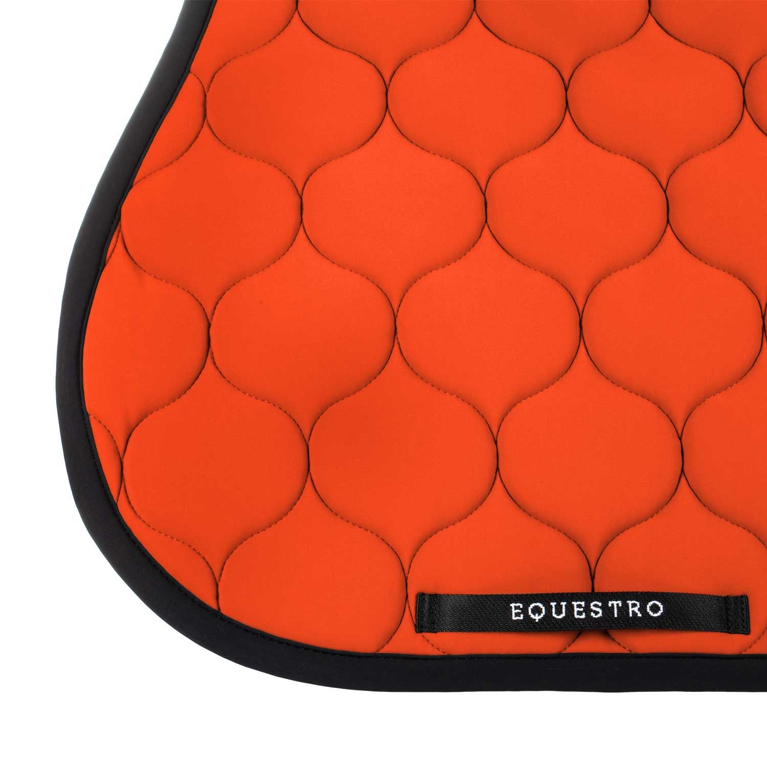 Tapis de selle de saut avec surpiqûre en oignon CHERRY TOMATO - EQUESTRO