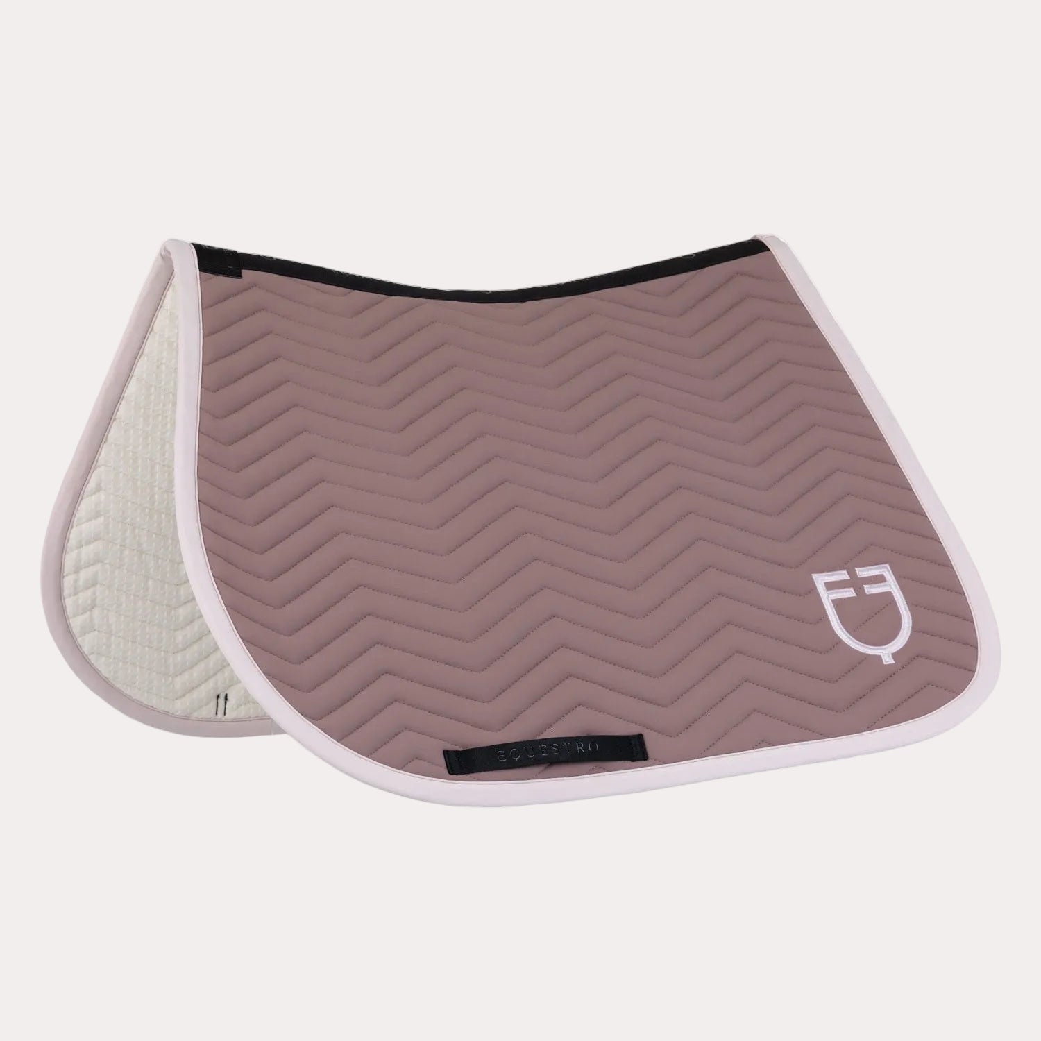 Tapis de selle de saut à double rayures en tissu technique ANTLER - EQUESTRO