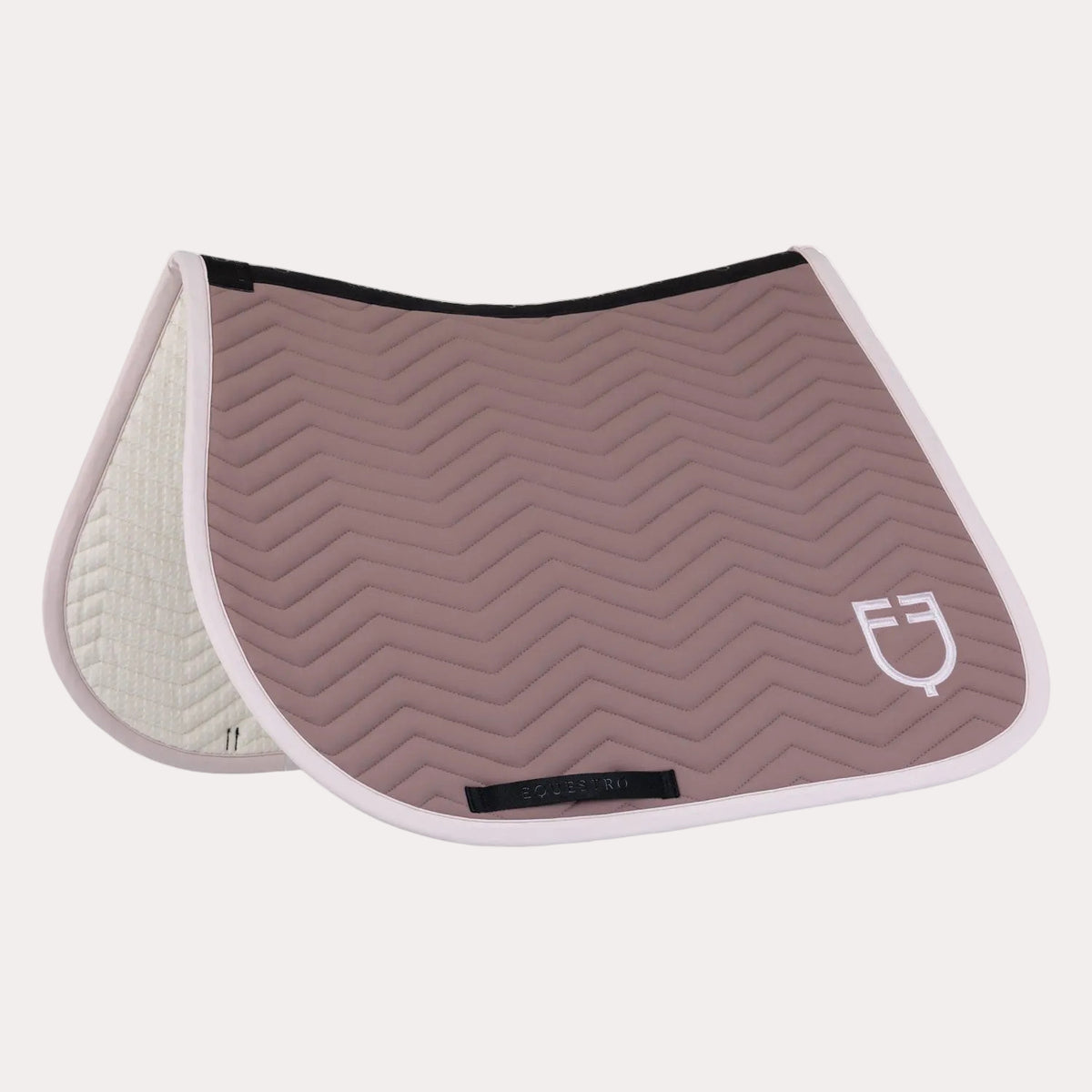 Tapis de selle de saut à double rayures en tissu technique ANTLER - EQUESTRO