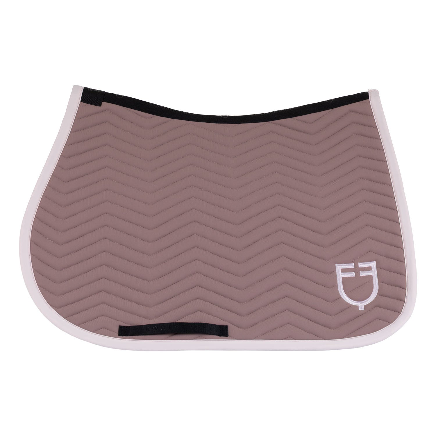Tapis de selle de saut à double rayures en tissu technique ANTLER - EQUESTRO