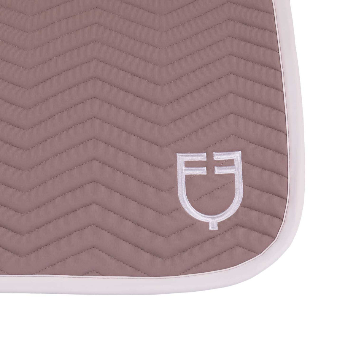 Tapis de selle de saut à double rayures en tissu technique ANTLER - EQUESTRO