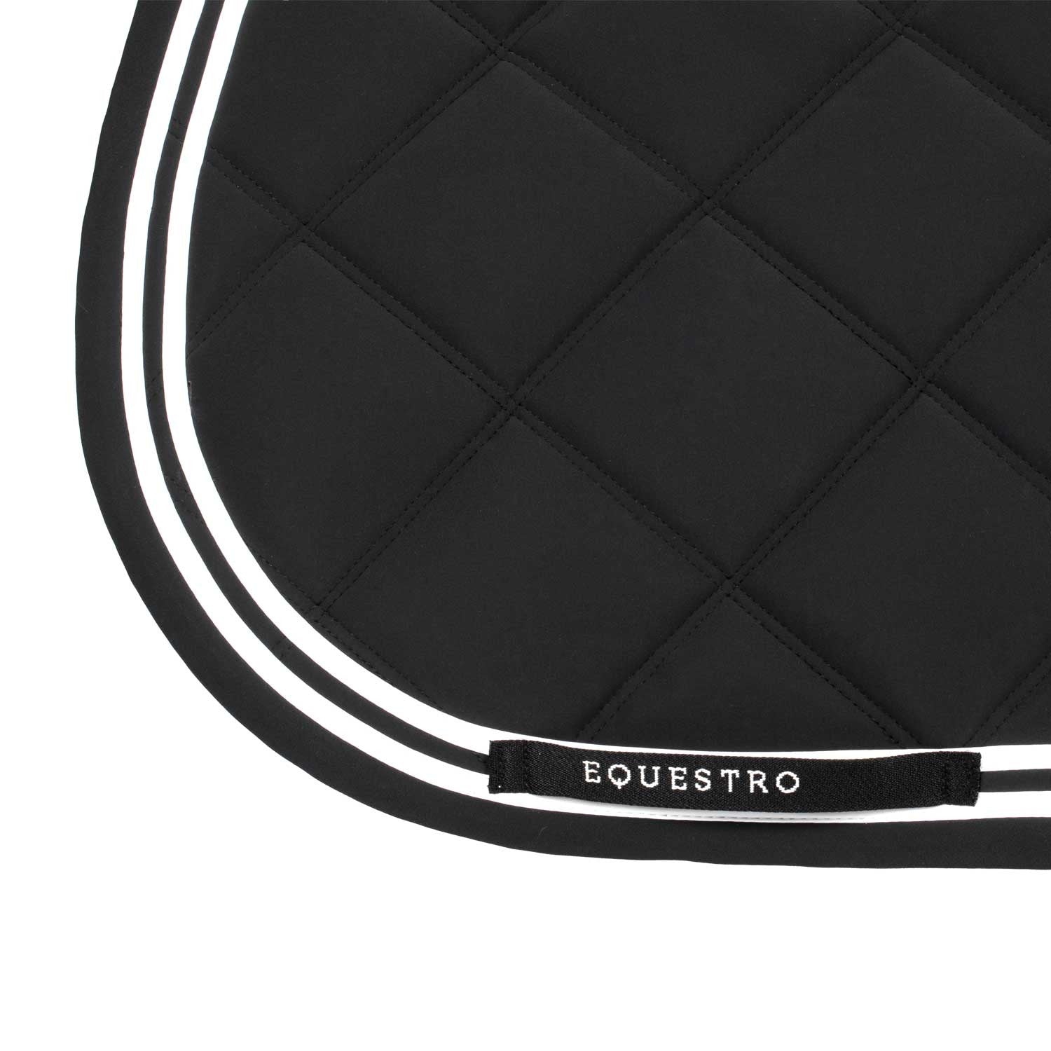 Tapis double Stripe BLACK/WHITE - EQUESTRO