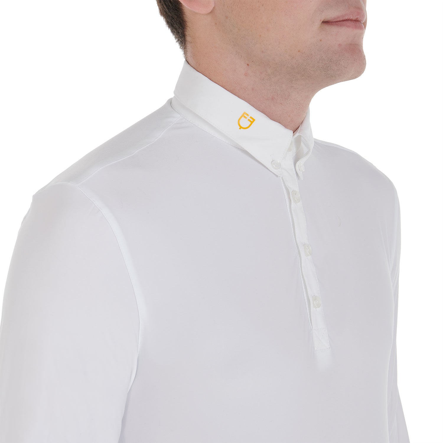 Polo manche longue homme - EQUESTRO