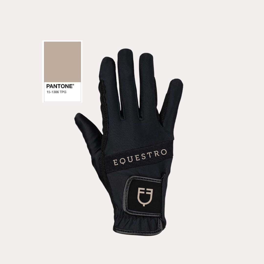 Gants en tissu technique avec logo multicolore - EQUESTRO