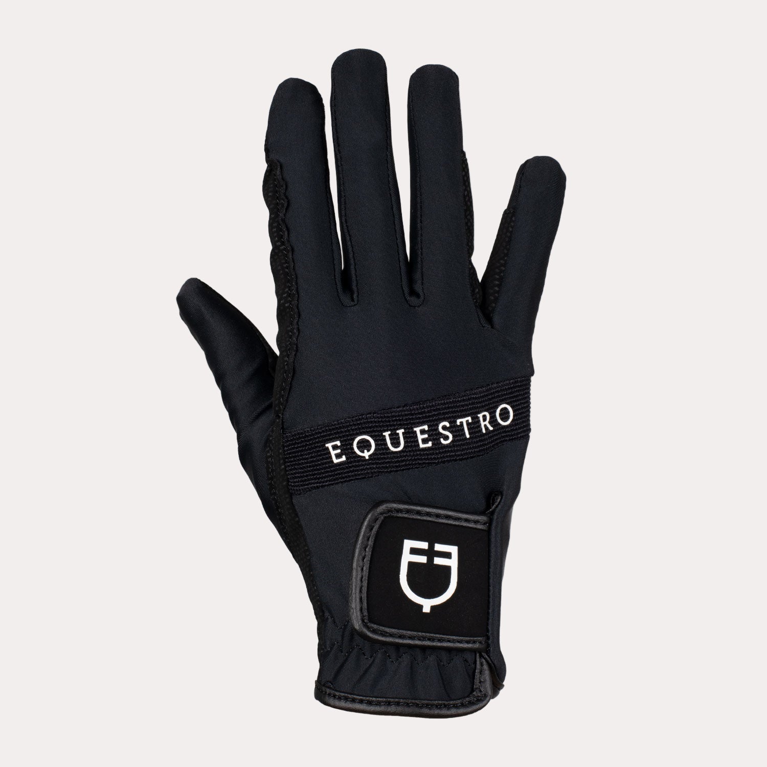 Gants techniques logo blanc - EQUESTRO