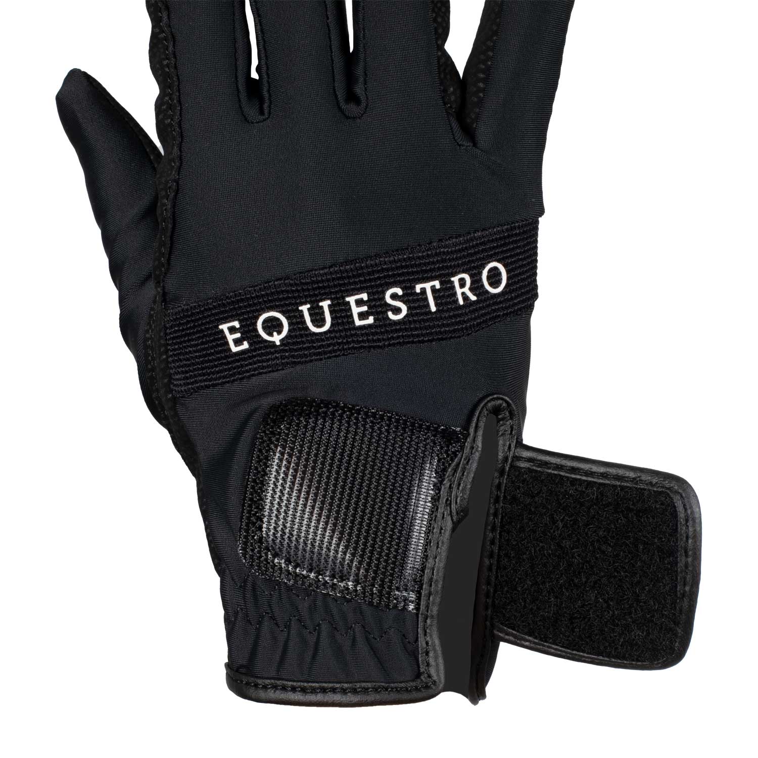 Gants techniques logo blanc - EQUESTRO