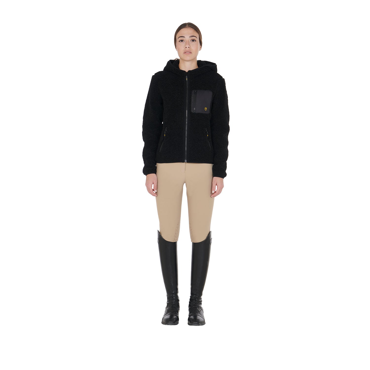 Veste polaire noir - EQUESTRO