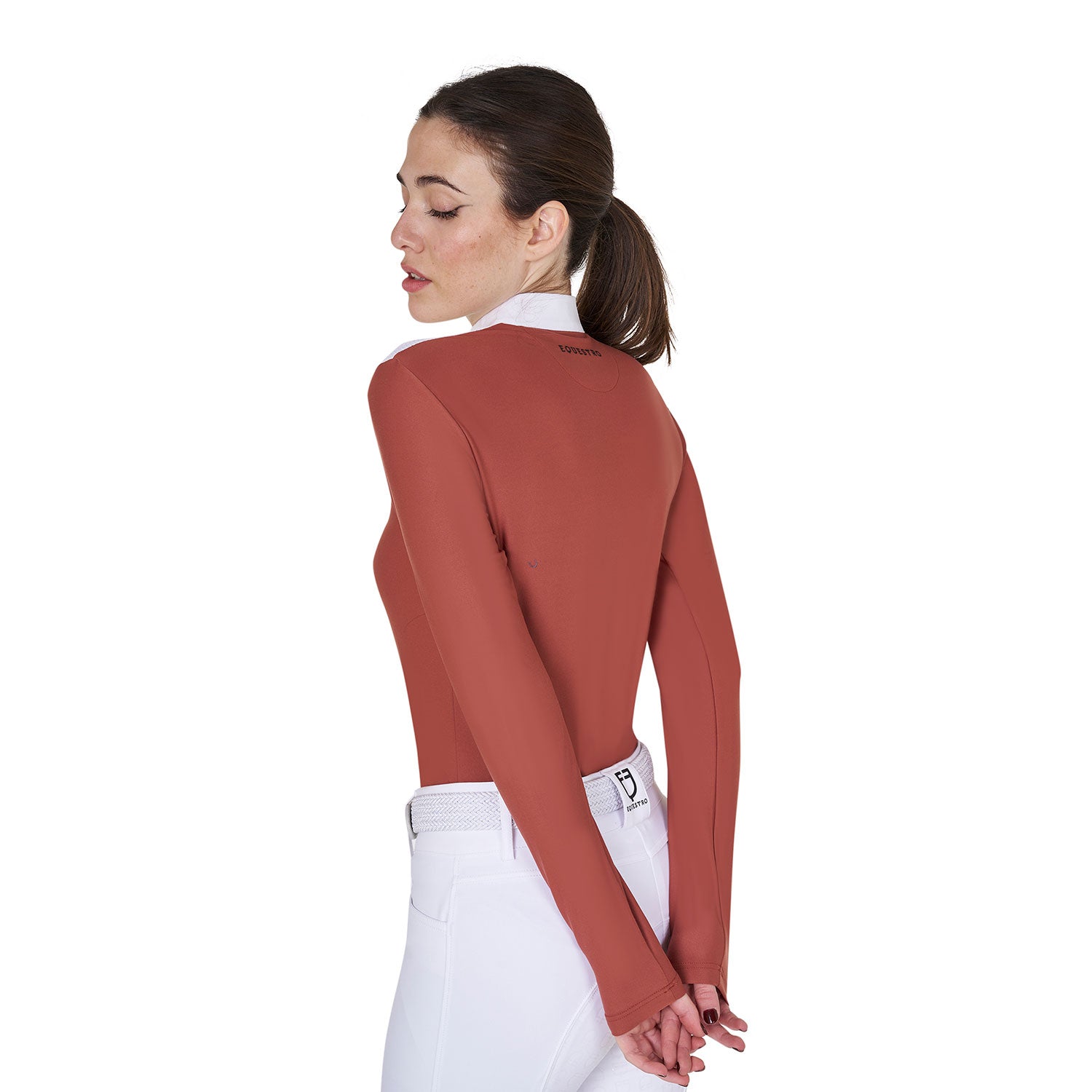 Polo de concours technique en mesh - EQUESTRO