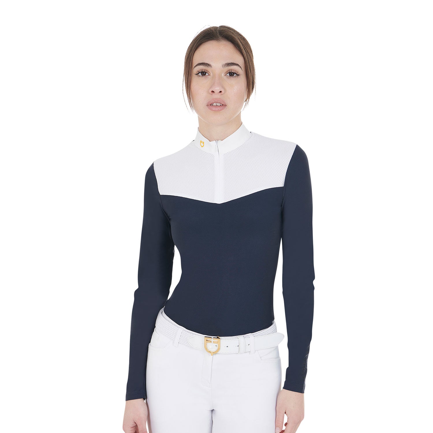 Polo de concours technique en mesh - EQUESTRO