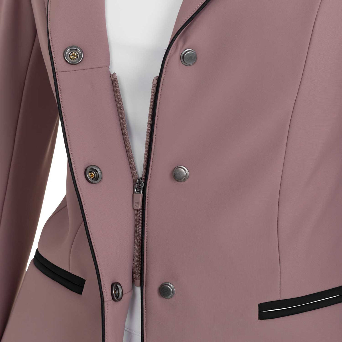 Veste de compétition pour femmes avec fermeture éclair et boutons ANTLER - EQUESTRO