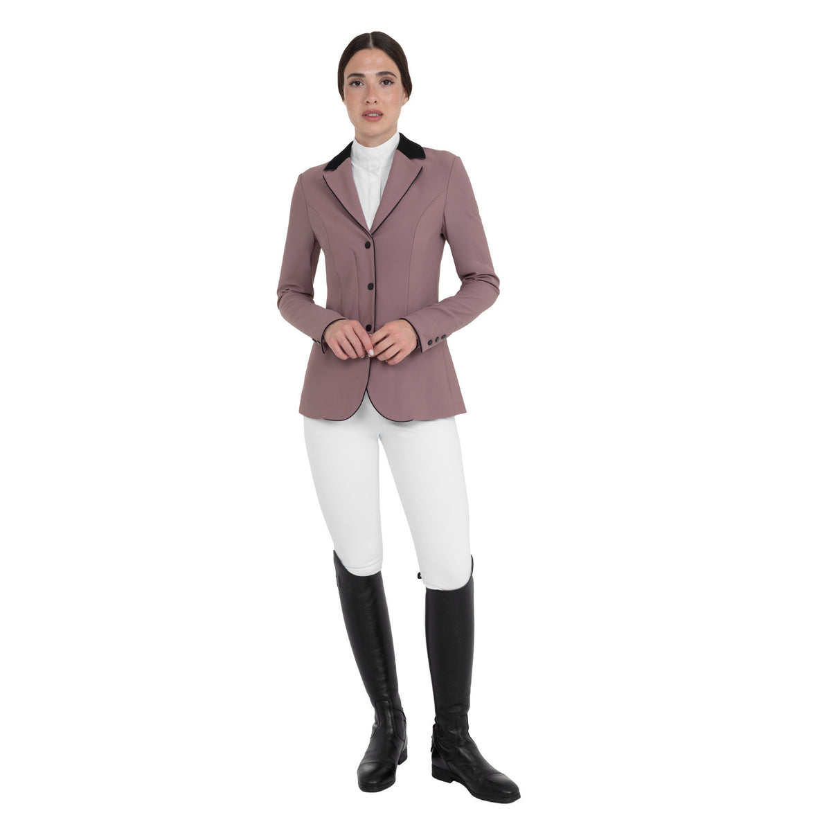 Veste de compétition pour femmes avec fermeture éclair et boutons ANTLER - EQUESTRO