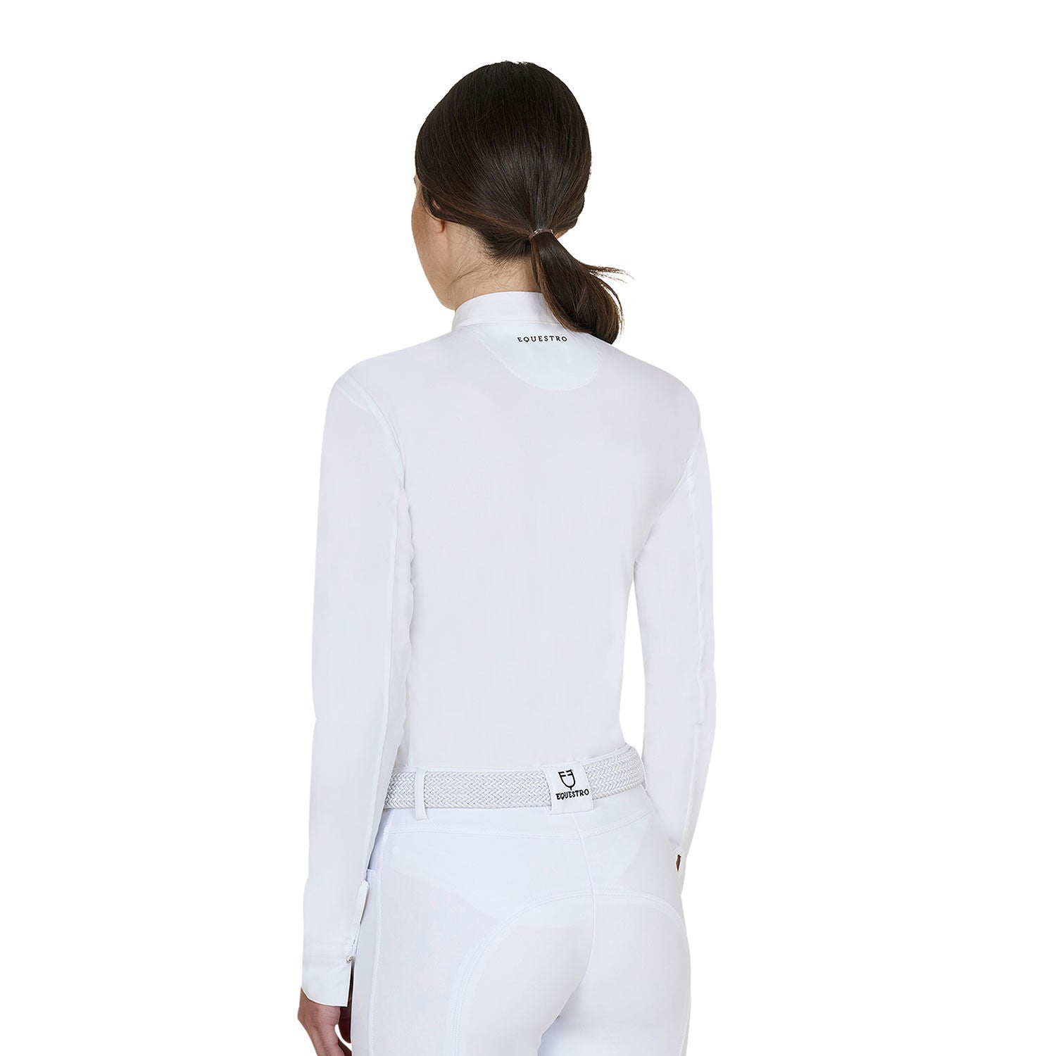 Chemise Mircromesh boutons - EQUESTRO