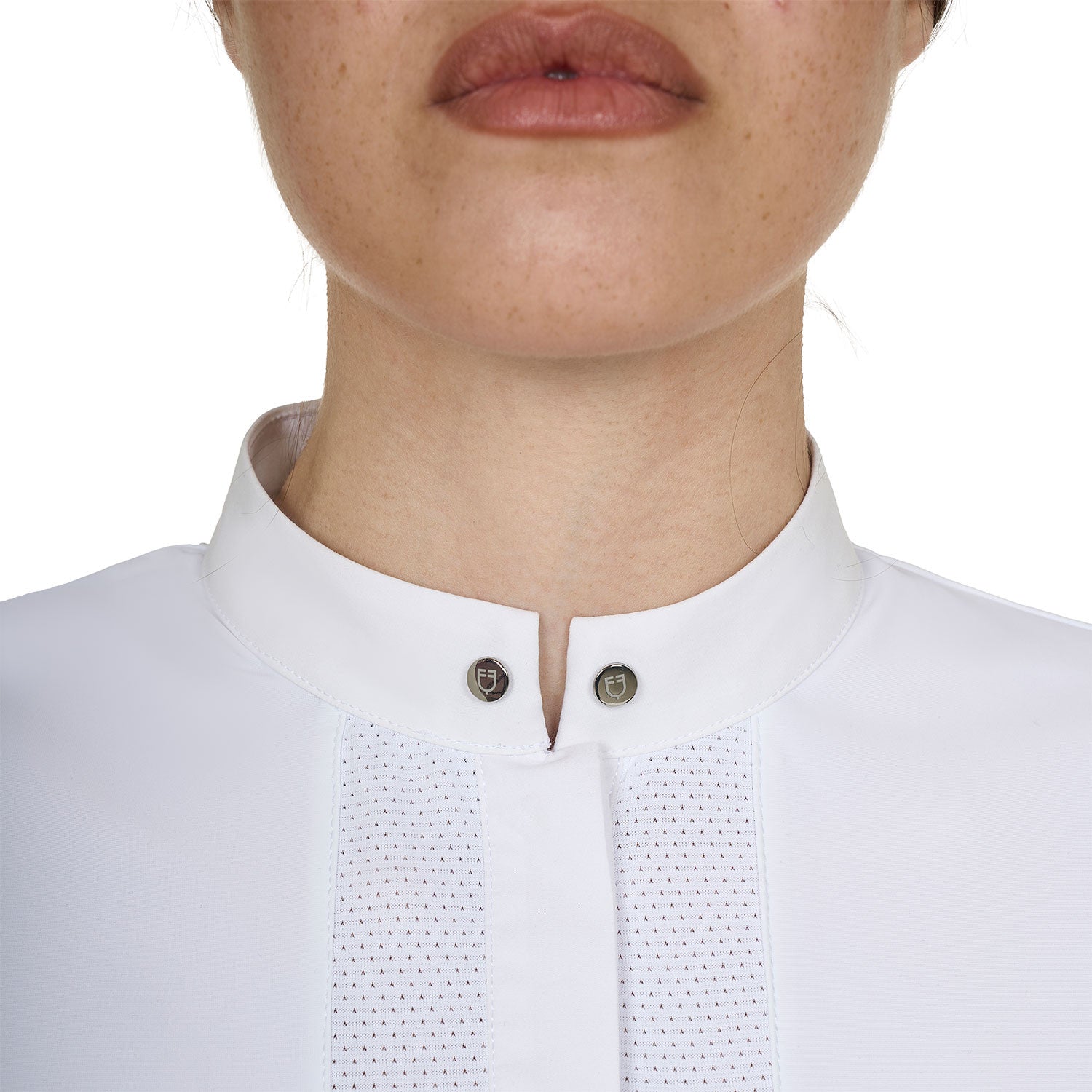 Chemise Mircromesh boutons - EQUESTRO